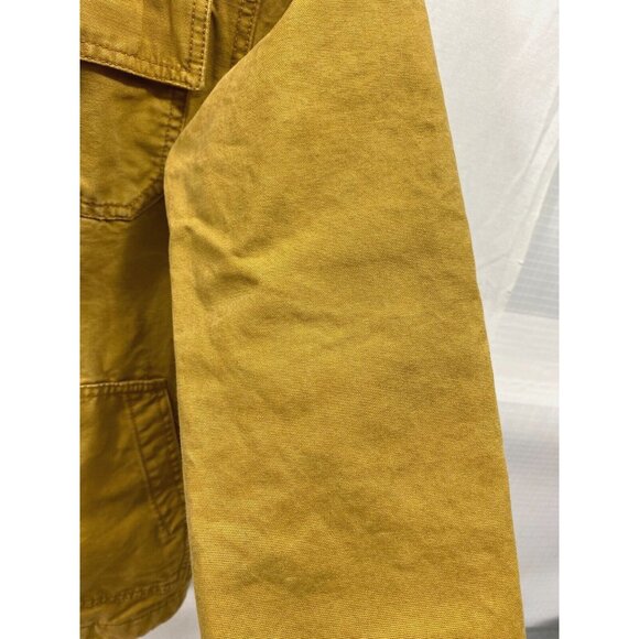 Old Navy Work Wear Canvas Chore Barn Utility Jacket Lined Fleece Youth XL 14-16 - Picture 8 of 9
